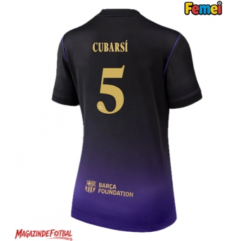 Barcelona Pau Cubarsi #5 Tricou Fotbal Replică 2026-27 Femei Deplasare